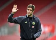 STOKE ON TRENT, ENGLAND - MARCH 18:  Marcos Alonso of Chelsea waves to fans prior to the Premier League match between Stoke City and Chelsea at Bet365 Stadium on March 18, 2017 in Stoke on Trent, England.  (Photo by Laurence Griffiths/Getty Images)